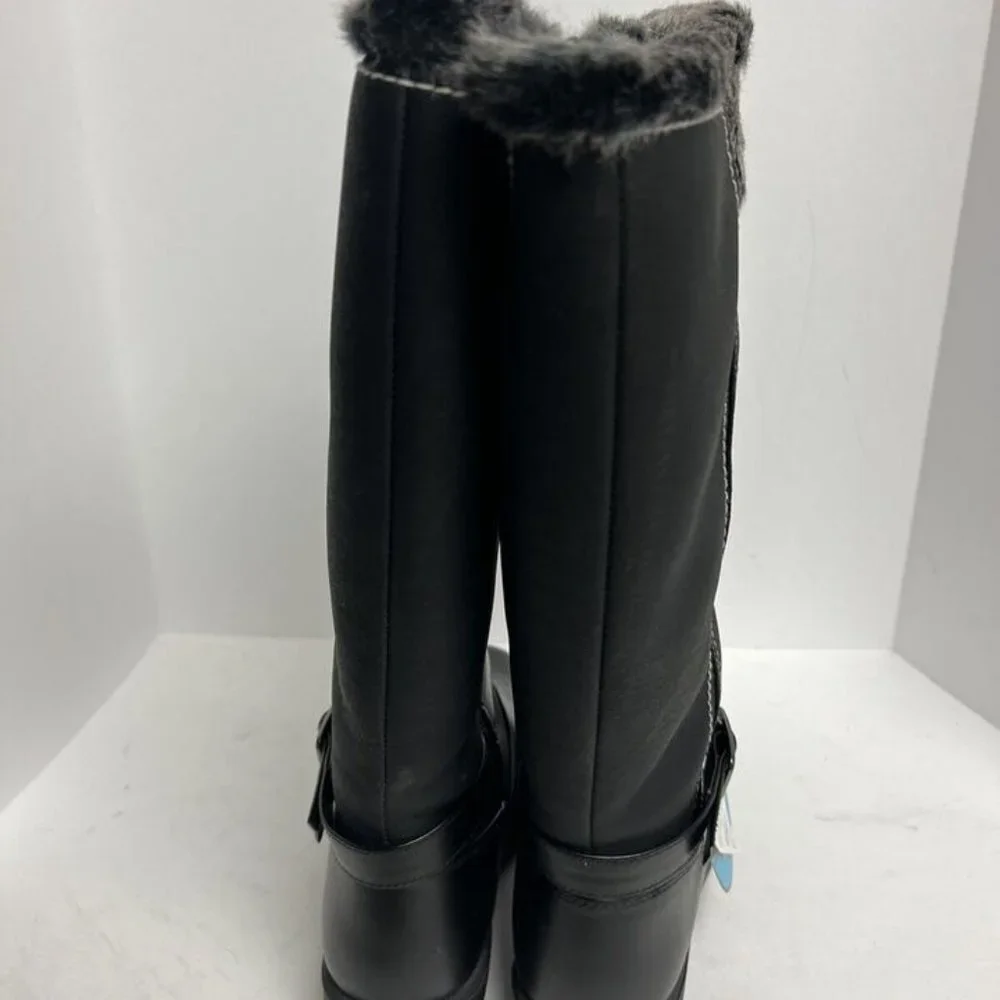 Tundra Womens Mai Waterproof Boot Black Size 8 M